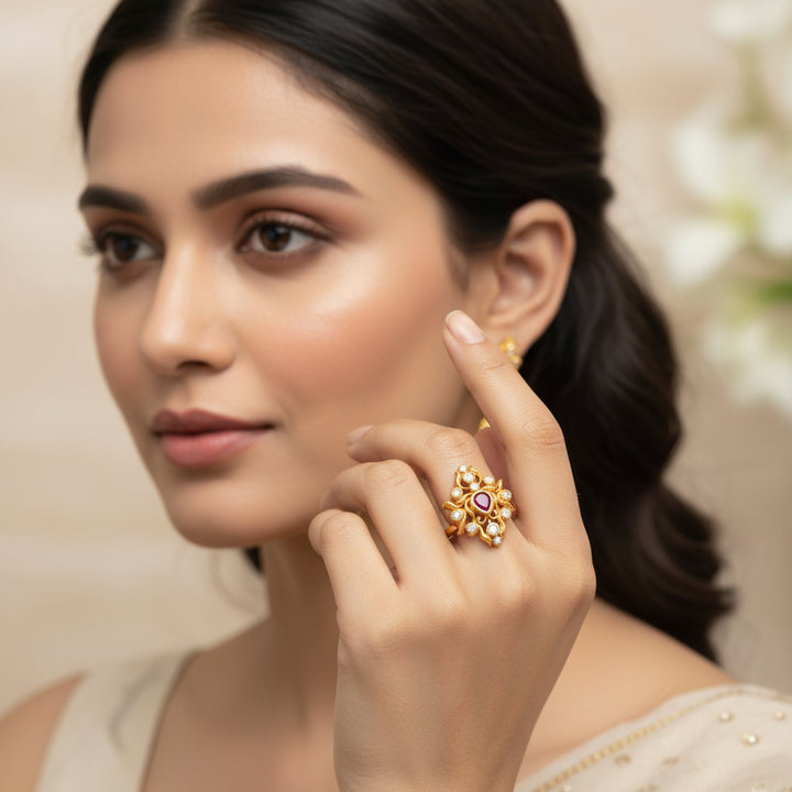 Manika Stone Ring