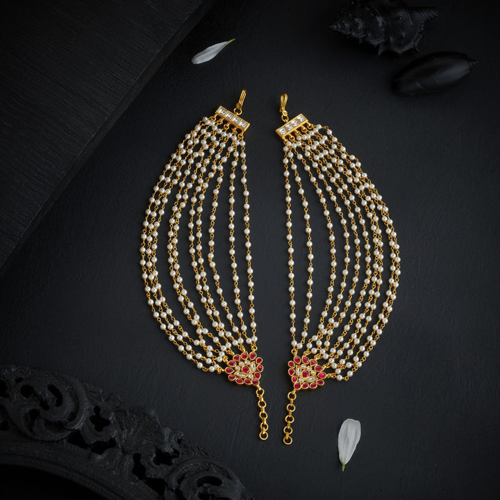 Maharani Pearl Kundan Matil