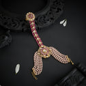 Blush-Floral Victorian Haath Phool