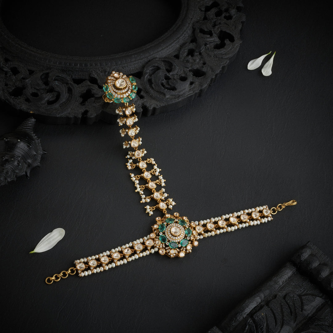 Pearl Botanica Victorian Haath Phool