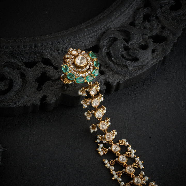 Pearl Botanica Victorian Haath Phool