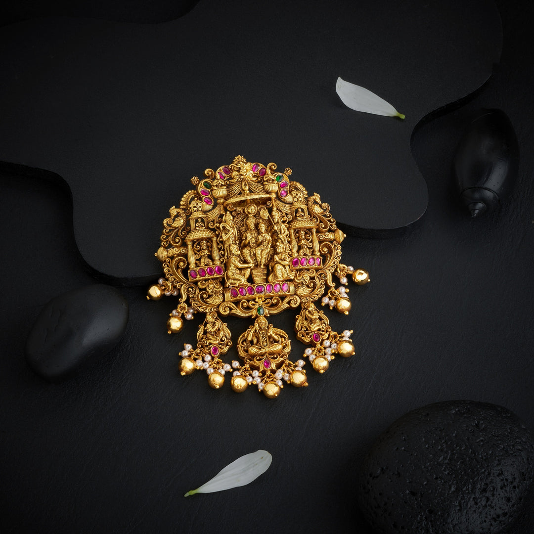 Ayodhya Royal Temple Pendant