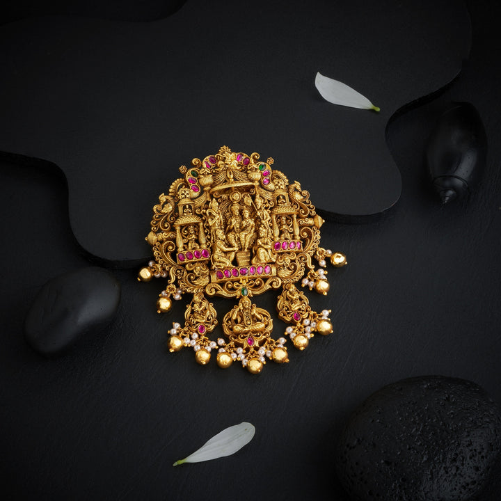 Ayodhya Royal Temple Pendant