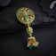 Gandaberunda Kundan Hair Brooch