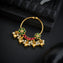 Dulhan Floral Kundan Nath