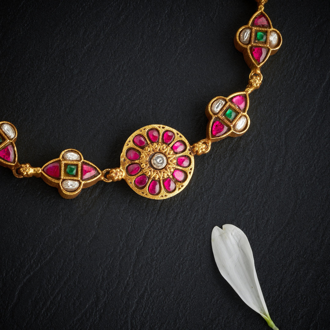 Fleur Kundan Bracelet