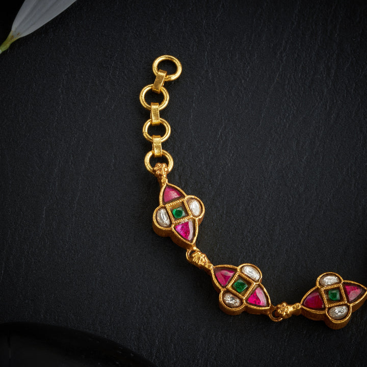 Fleur Kundan Bracelet