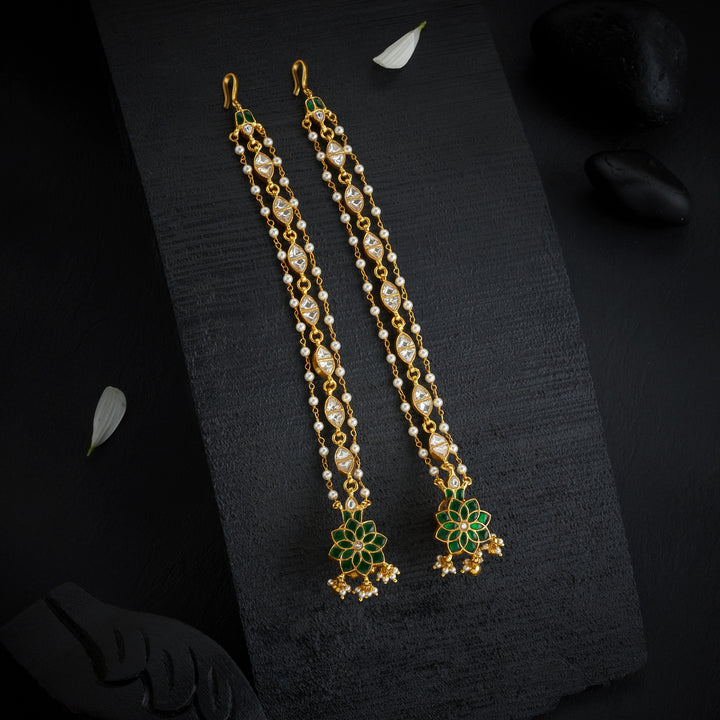 Pearl Garden Kundan Stud Matil