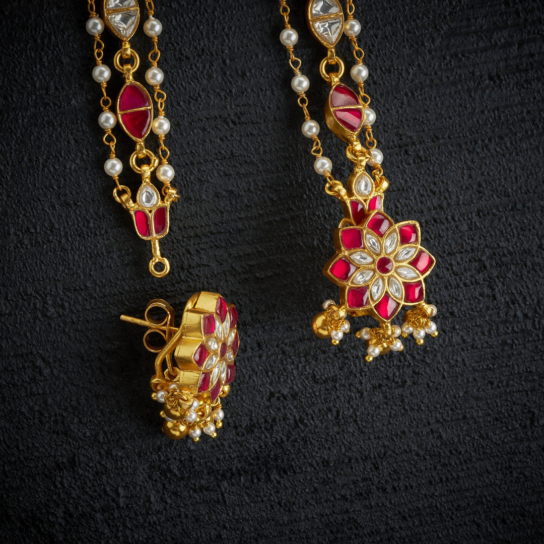 Pearl Garden Kundan Stud Matil
