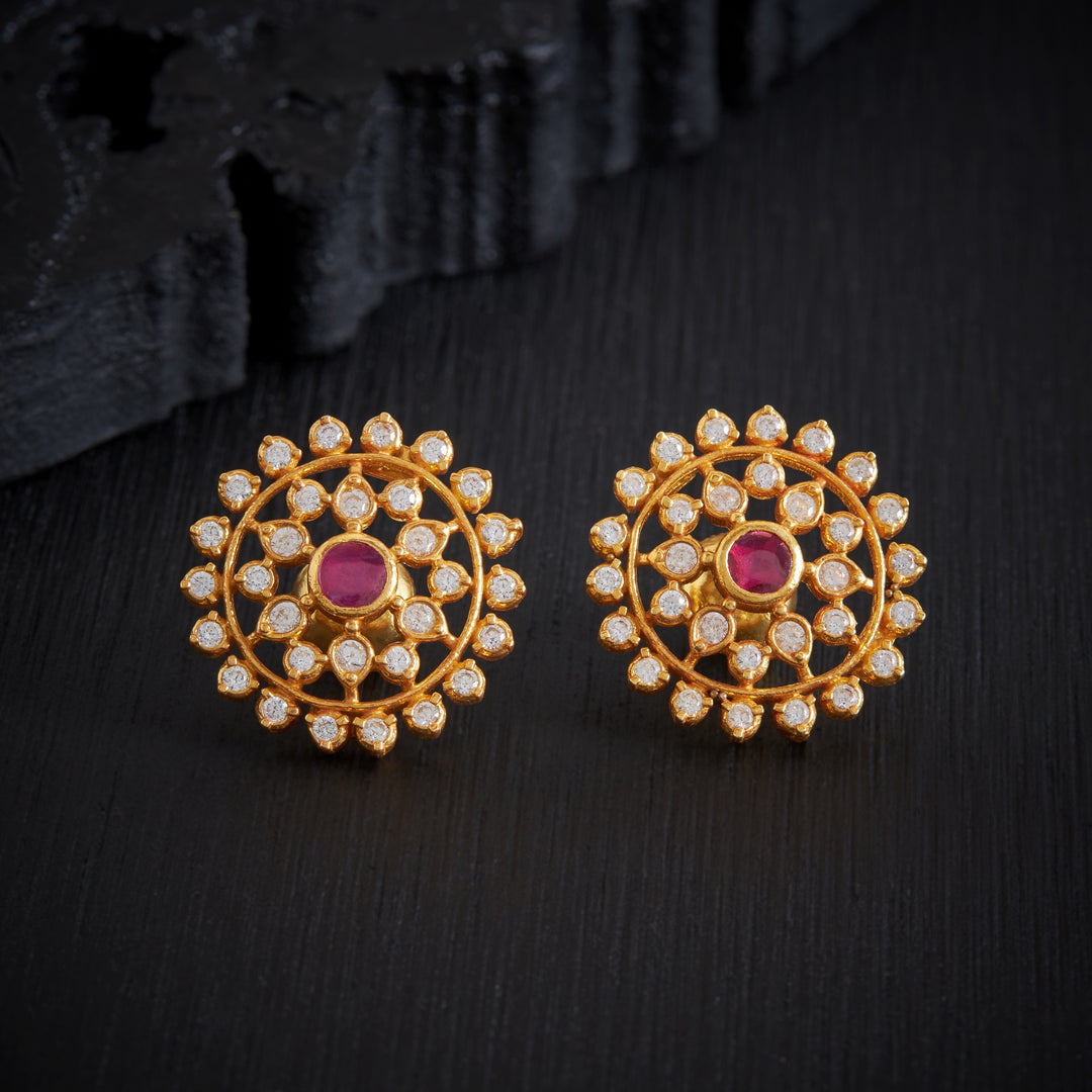 Green-Luxe Stone Studs