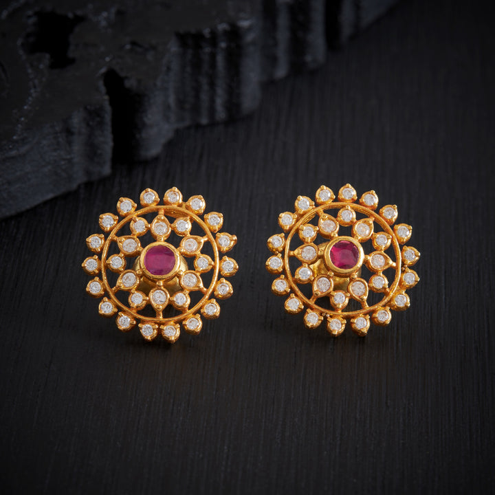 Green-Luxe Stone Studs