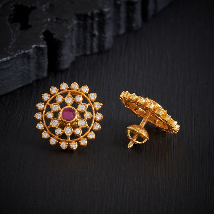 Green-Luxe Stone Studs