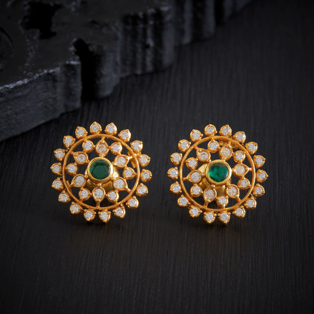 Green-Luxe Stone Studs