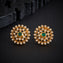 Green-Luxe Stone Studs