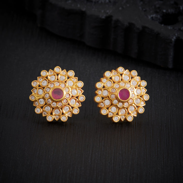 Stone Rosara Studs