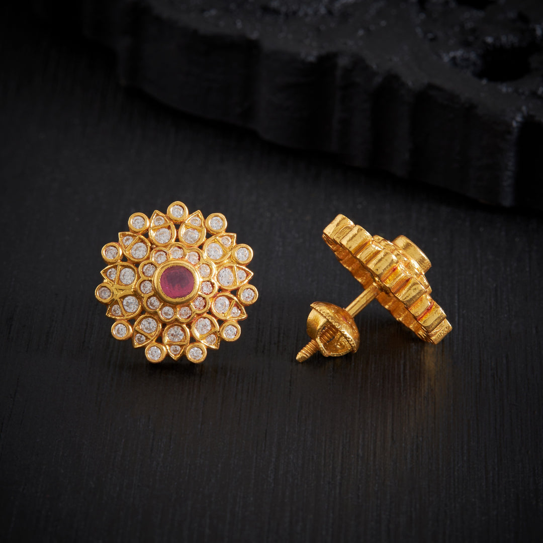 Stone Rosara Studs
