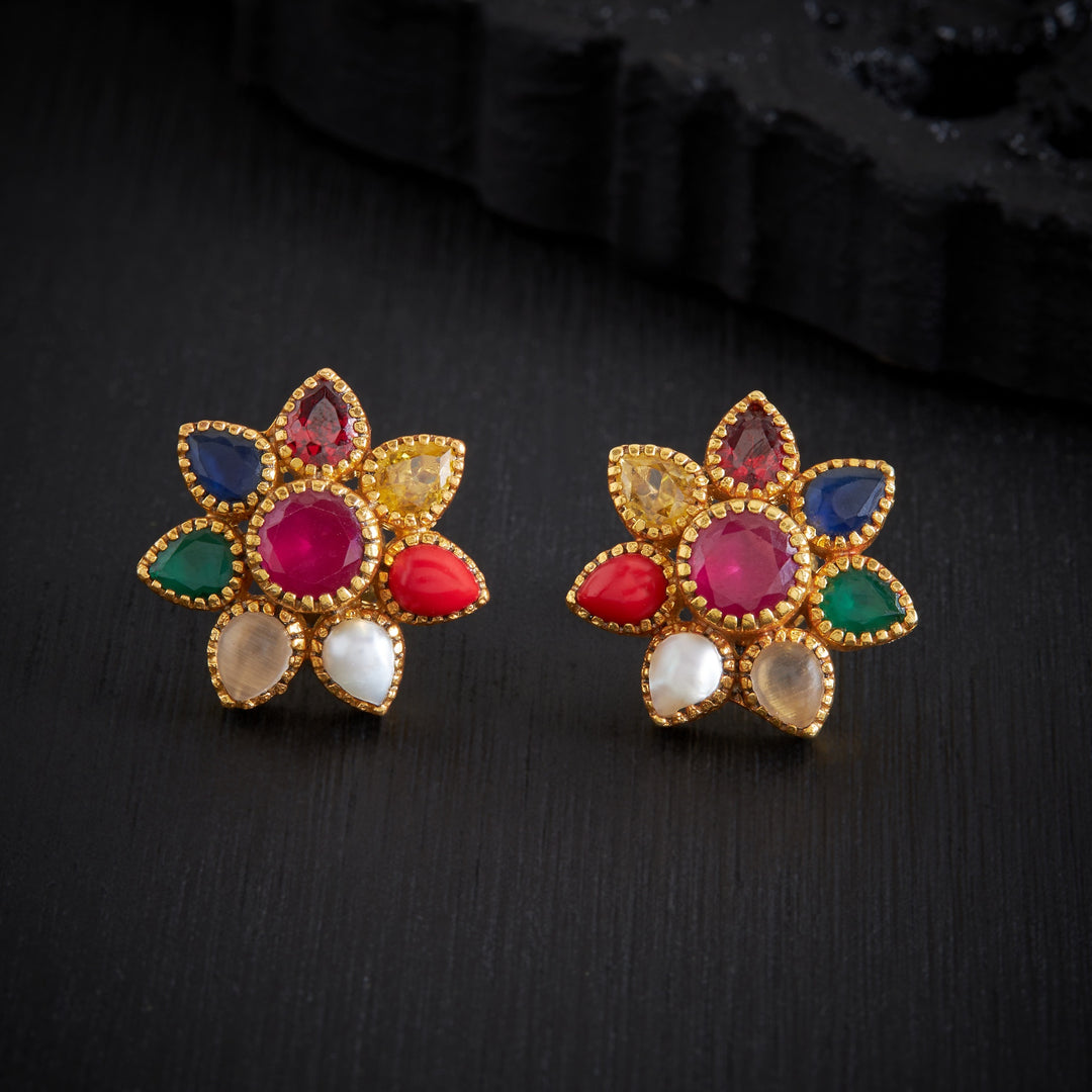 Navamani Stone Studs
