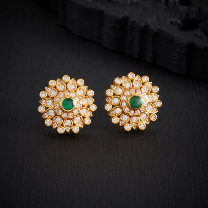 Stone Rosara Studs
