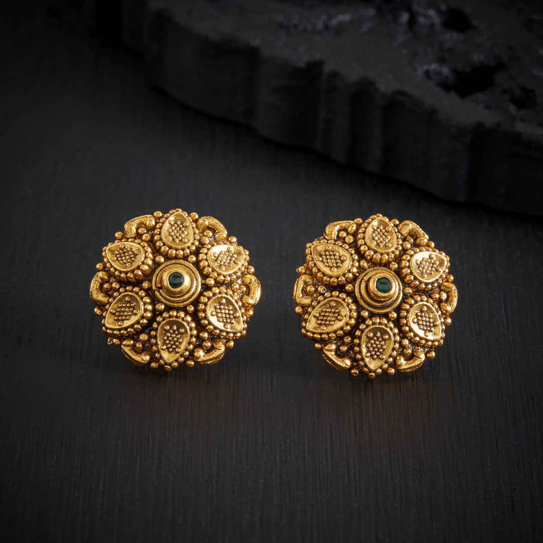 Petal Harmony Nakshi Studs