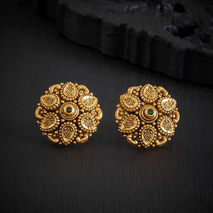 Petal Harmony Nakshi Studs