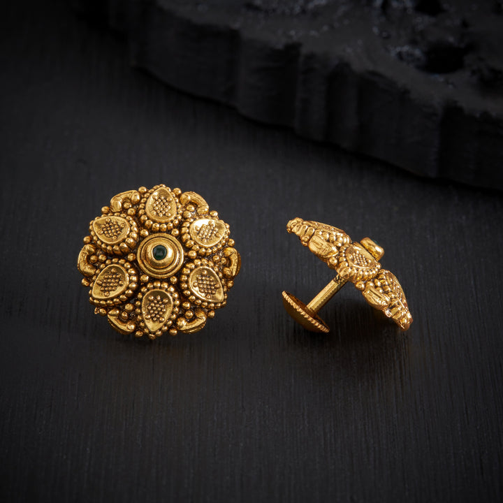 Petal Harmony Nakshi Studs