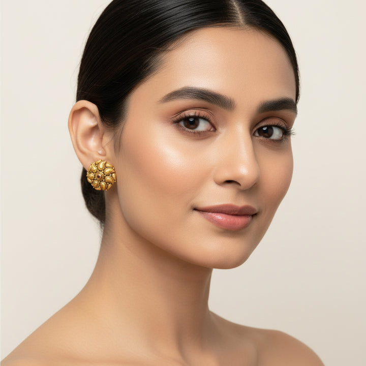 Chakra-Mango Nakshi Studs