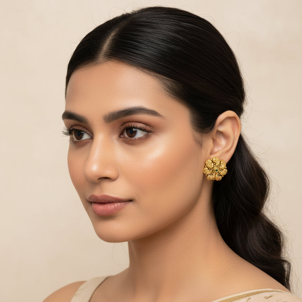 Padma-Mango Nakshi Studs