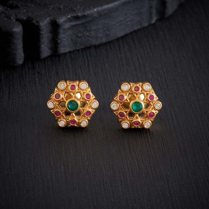 Parijata Luxe Stone Studs