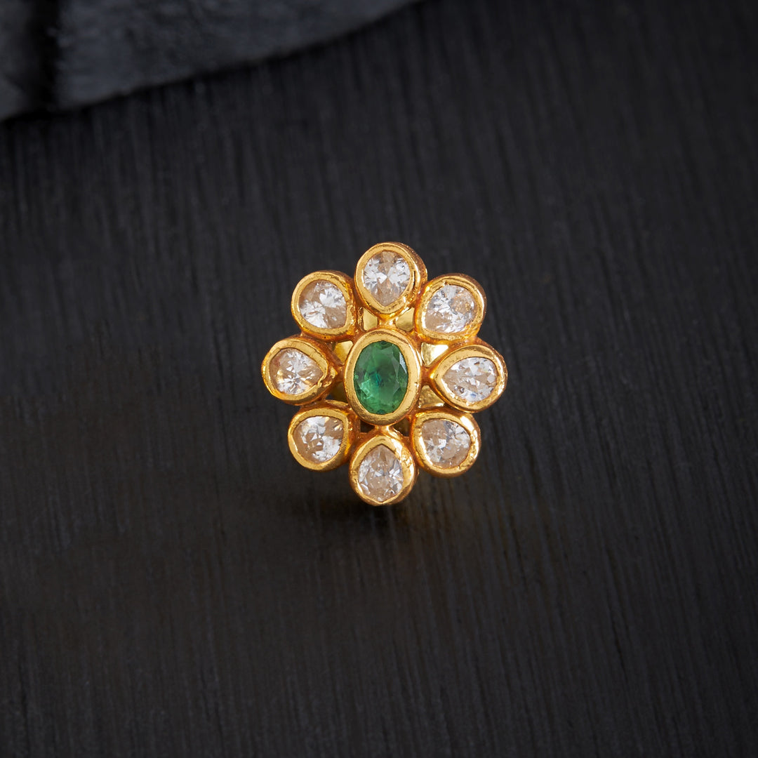 Pachai-Phool Stone Studs