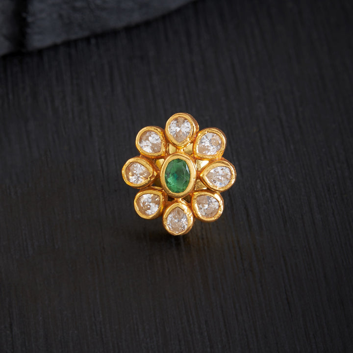 Pachai-Phool Stone Studs