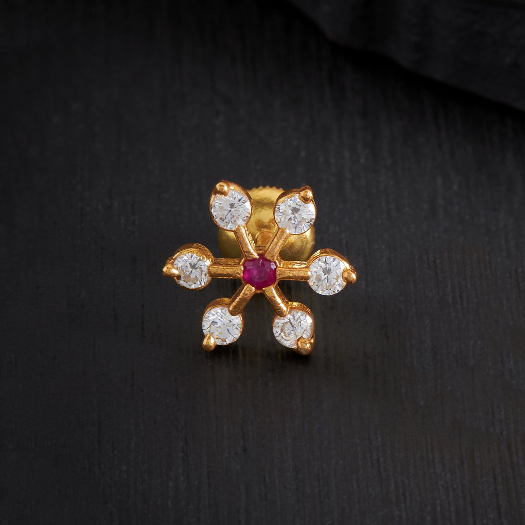 Petal Sparkle Stone Studs
