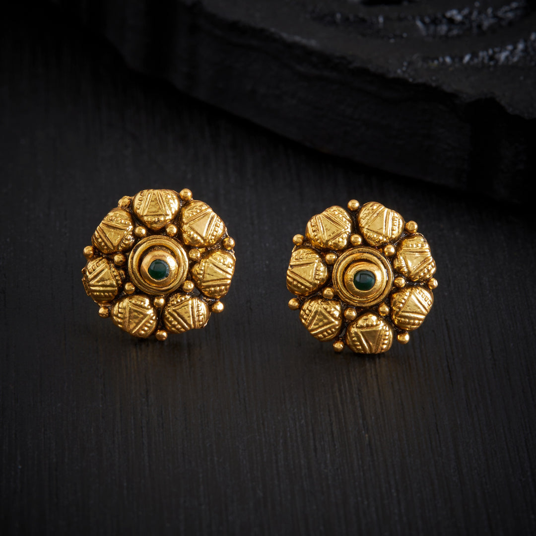 Pushparaga Nakshi Studs