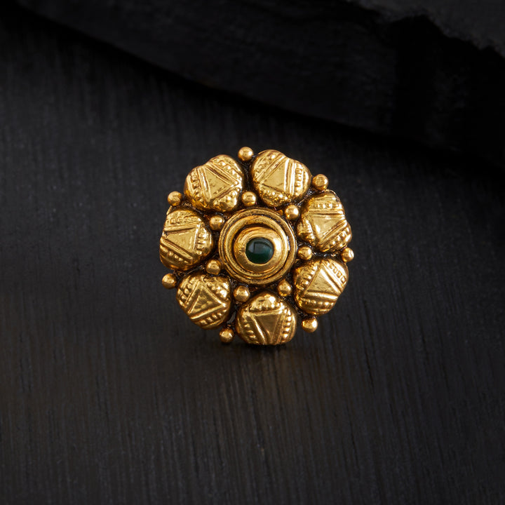 Pushparaga Nakshi Studs