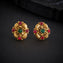 Mang-Floral Nakshi Studs