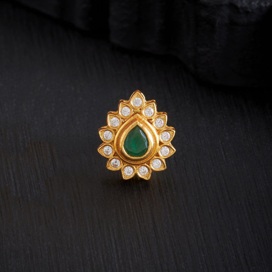 Pear-Glow Stone Studs