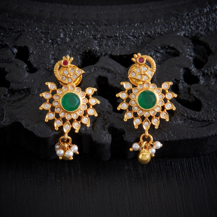 Mayura Manjari Stone Danglers