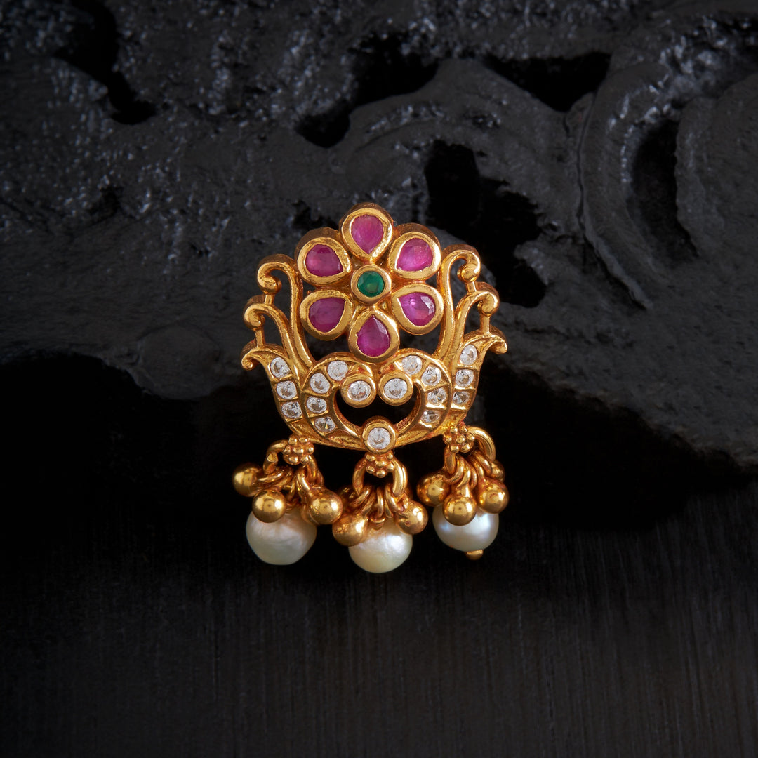 Mandara Pearl Stone Studs