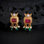 Manik-Recta Stone Studs