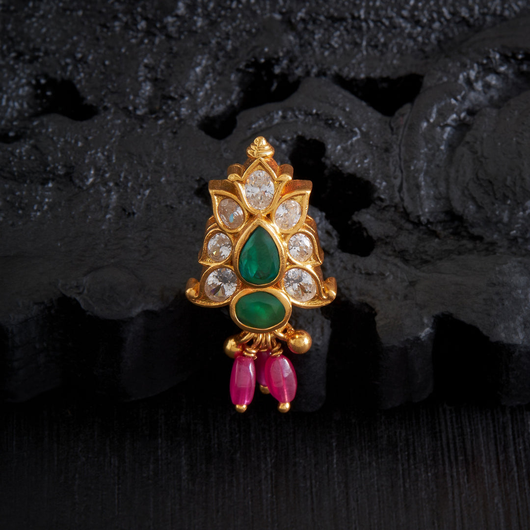 Lotus Luxe Stone Studs