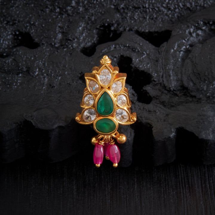 Lotus Luxe Stone Studs