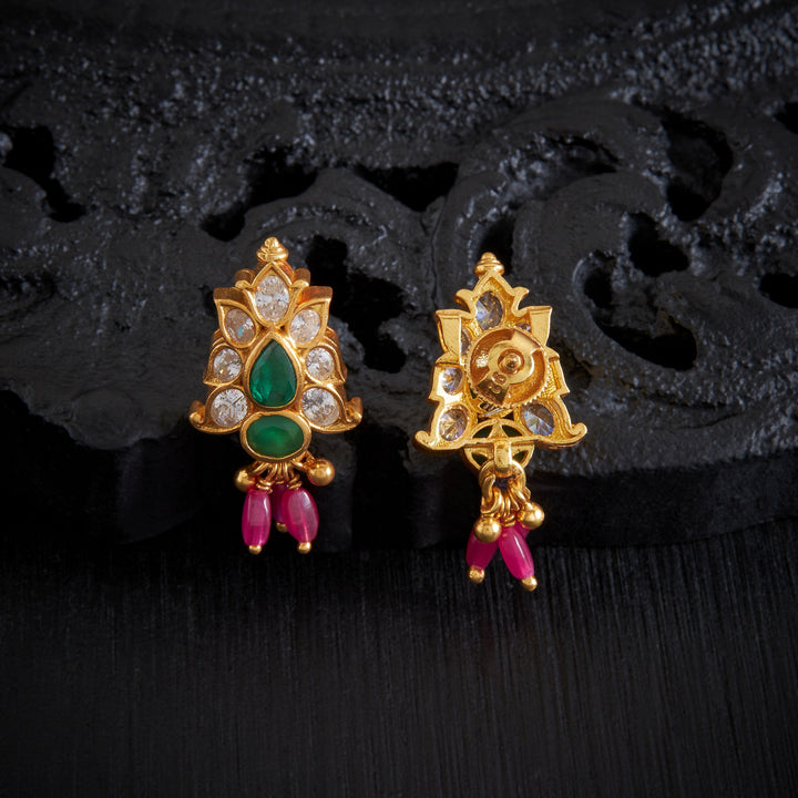 Lotus Luxe Stone Studs