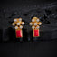 Coral-Flora Stone Studs