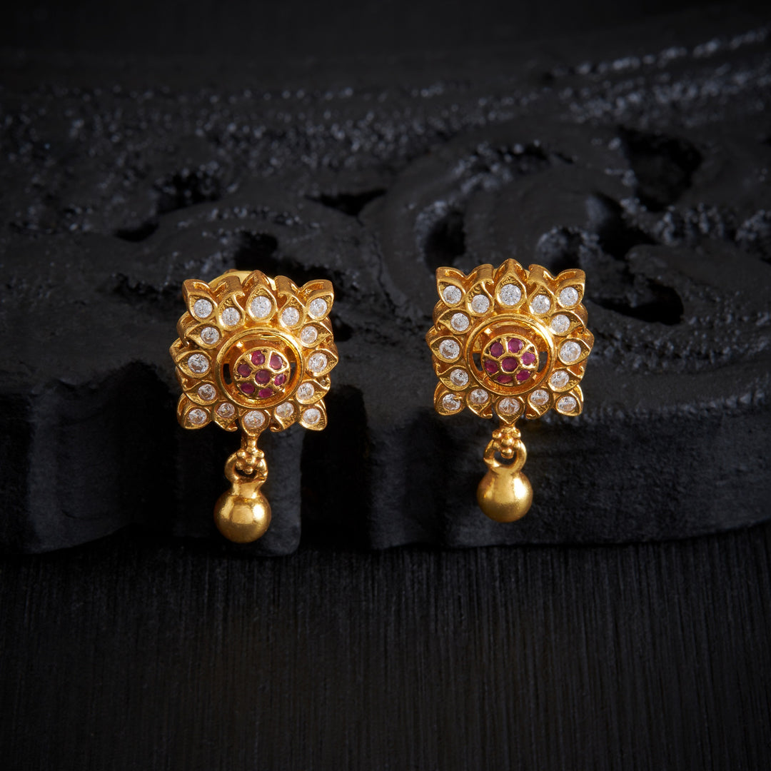 Petal Glow Stone Studs
