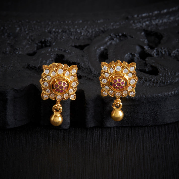 Petal Glow Stone Studs