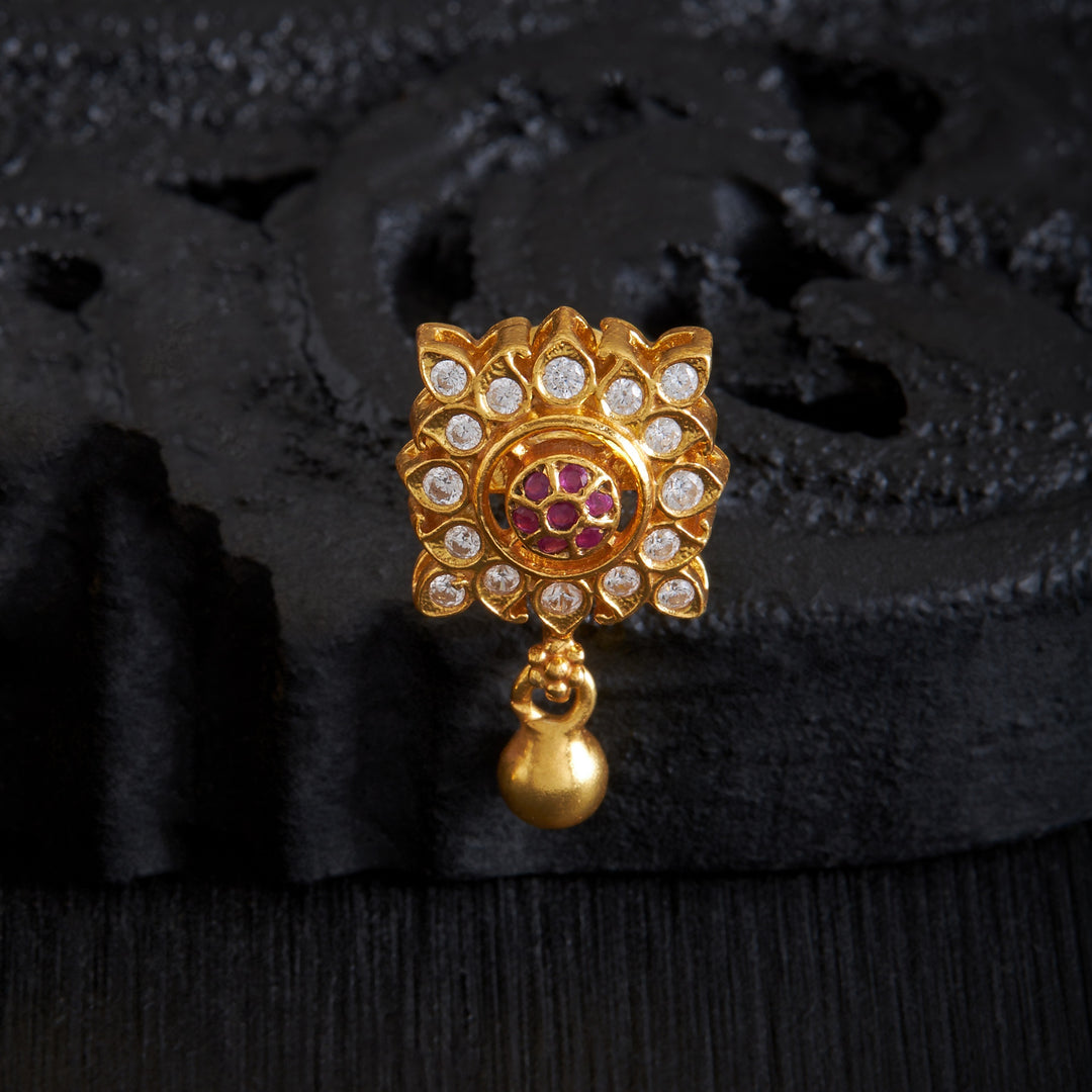 Petal Glow Stone Studs