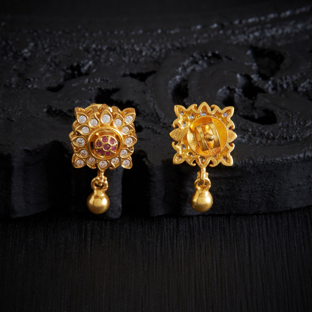 Petal Glow Stone Studs