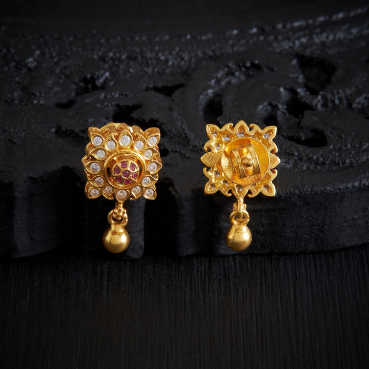Petal Glow Stone Studs