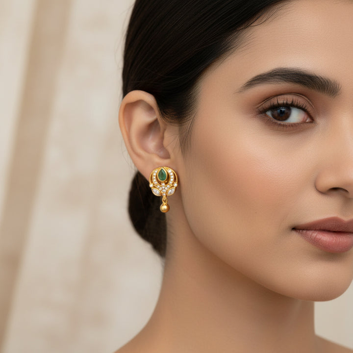 Verde Luxe Stone Studs