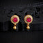Opal Dot Stone Studs