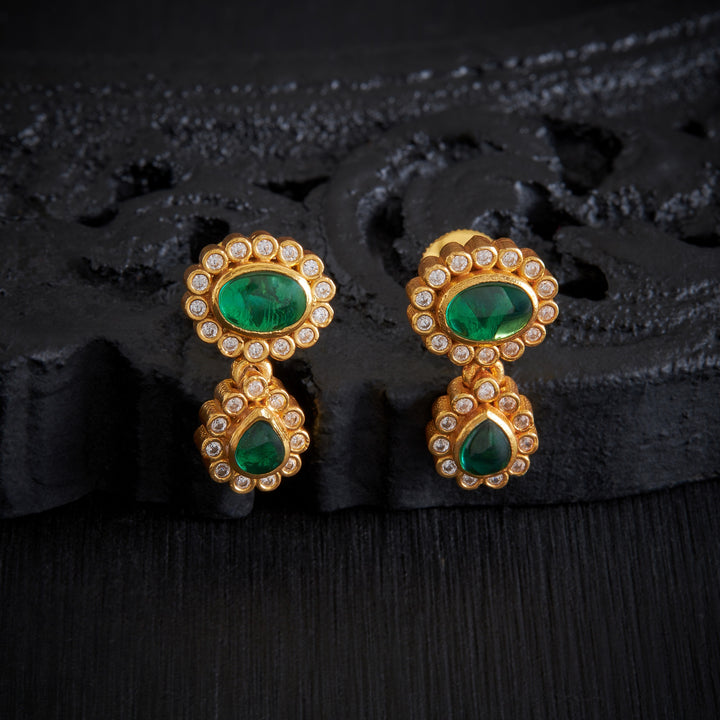 Aakruthi Drops Stone Danglers